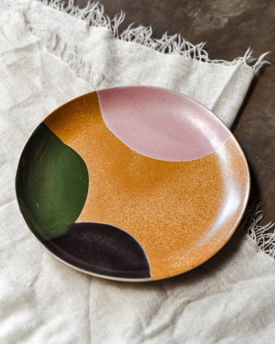 Homewares Crane Living | Ishihara Brown Dinner Plate