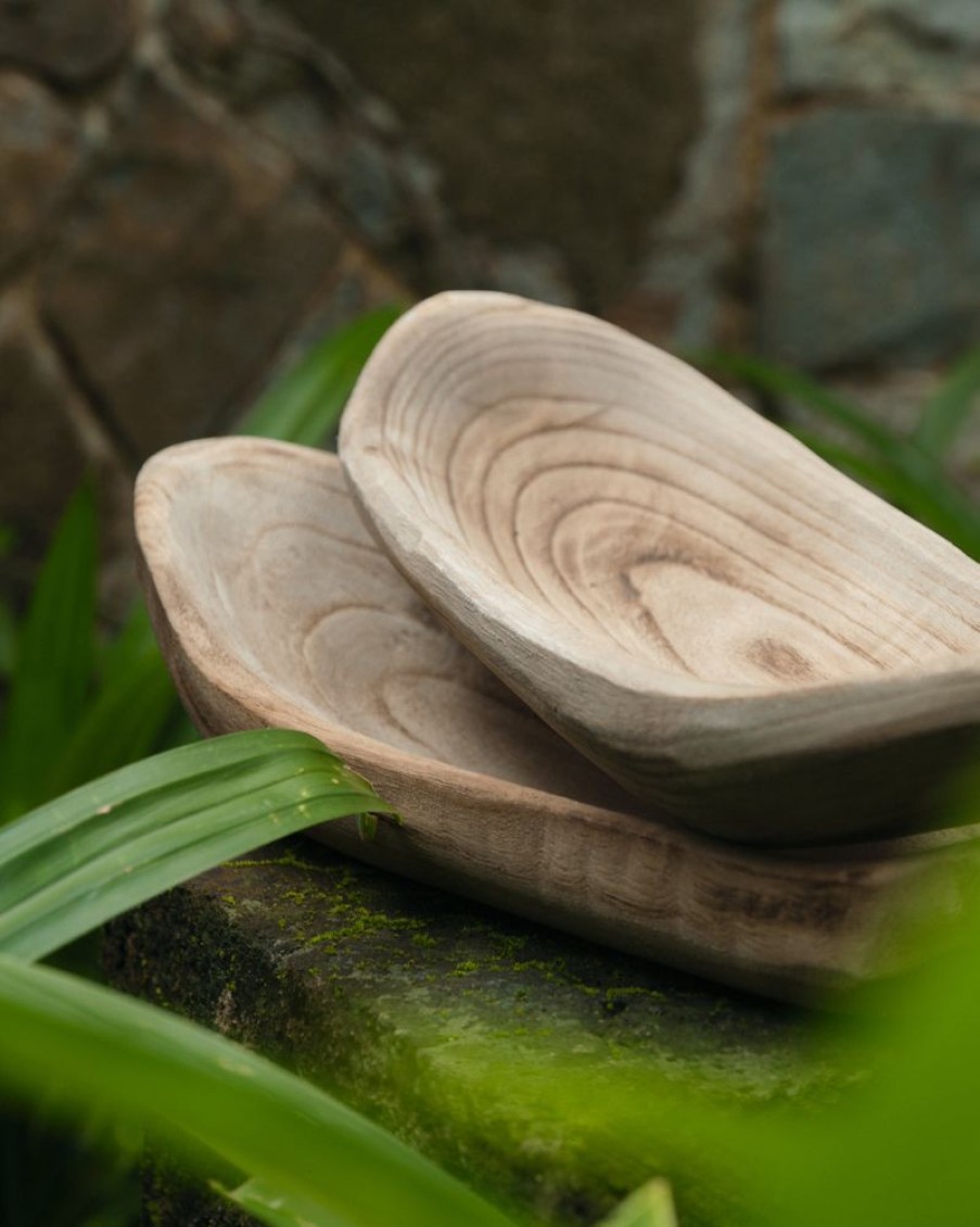 Decor Crane Living | Palawan Oval Wooden Tray