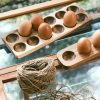 Homewares Crane Living | Wooden Egg Holder